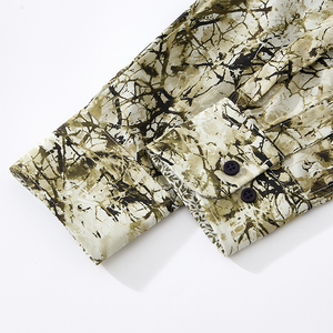 Camisa Casual de Manga Larga para Hombre, Estampada, 100% Algodón, Otoño, Ecológica - Product Image 5