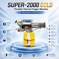Machine de désinfection et de désinfectation par nébulisation thermique portable à gaz pour usage commercial