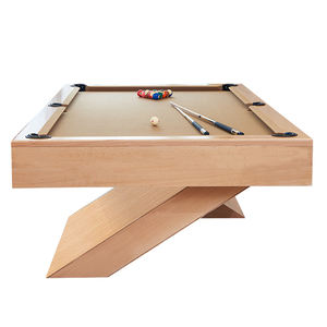 Table de billard X-Legs personnalisée de luxe avec tissu personnalisé, pieds en bois massif et coussins en <span class=keywords><strong>ardoise</strong></span>-Accessoires gratuits inclus - Product Image 1