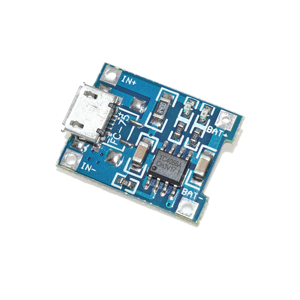Okystar OEM/ODM 5V 1A Lithium Battery  Charger Module Mirco USB Charging Board TP4056 Charger