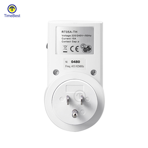 Presa a spina per telecomando elettronico RF Wireless Smart Home di tipo thailandia da 3 pezzi - Product Image 2