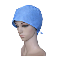 Bonnet médical jetable non tissé à nouer pour médecins et personnel hospitalier – Couverture confortable
