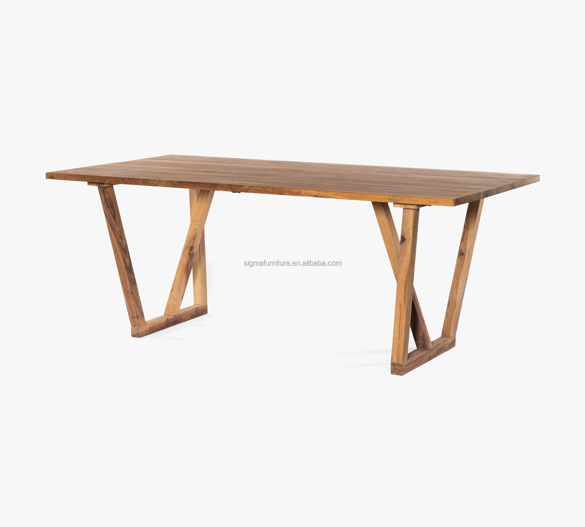 luxury farmhouse rectangle 6 seater villa dining table set european 78
