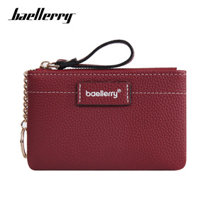 กระเป๋าใส่เหรียญขนาดเล็กสำหรับผู้หญิง Baellerry สีพื้น ซิปปิด พกพาสะดวก ใช้ได้ทุกวัน - Product Image 5