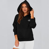 Sweat-shirt à capuche athlétique léger et écologique pour femme, personnalisé avec badge – Idéal pour l'entraînement, la course, le fitness et les loisirs
