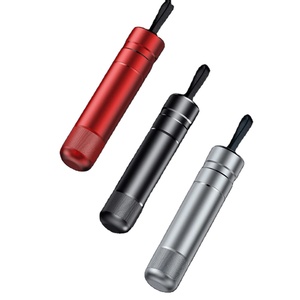 Martillo de Seguridad para Auto, Rompe Cristales de Emergencia, Cortador de Cinturón de Seguridad, Martillo de Escape de Aleación de Aluminio para Auto y Camping - Product Image 1