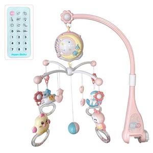 Ensemble de cadeau de douche jouet pour berceau mobile suspendu pour bébé personnalisé décorations de pépinière pour nouveau-né mobile en <span class=keywords><strong>feutre</strong></span> pour bébé - Product Image 3