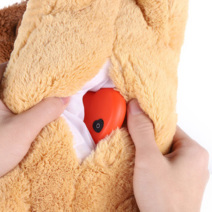 Alívio da Ansiedade e Auxílio Calmante para Pets - Brinquedo Confortante para Treinamento Comportamental, Brinquedo de Pelúcia com Batimento Cardíaco para Cães - Product Image 3