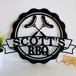 ป้ายโลหะคลาสสิก งานเหล็ก งานฝีมือ แขวน ป้ายพิมพ์ลายตามสั่ง ชิ้นเดียว - Product Image 6