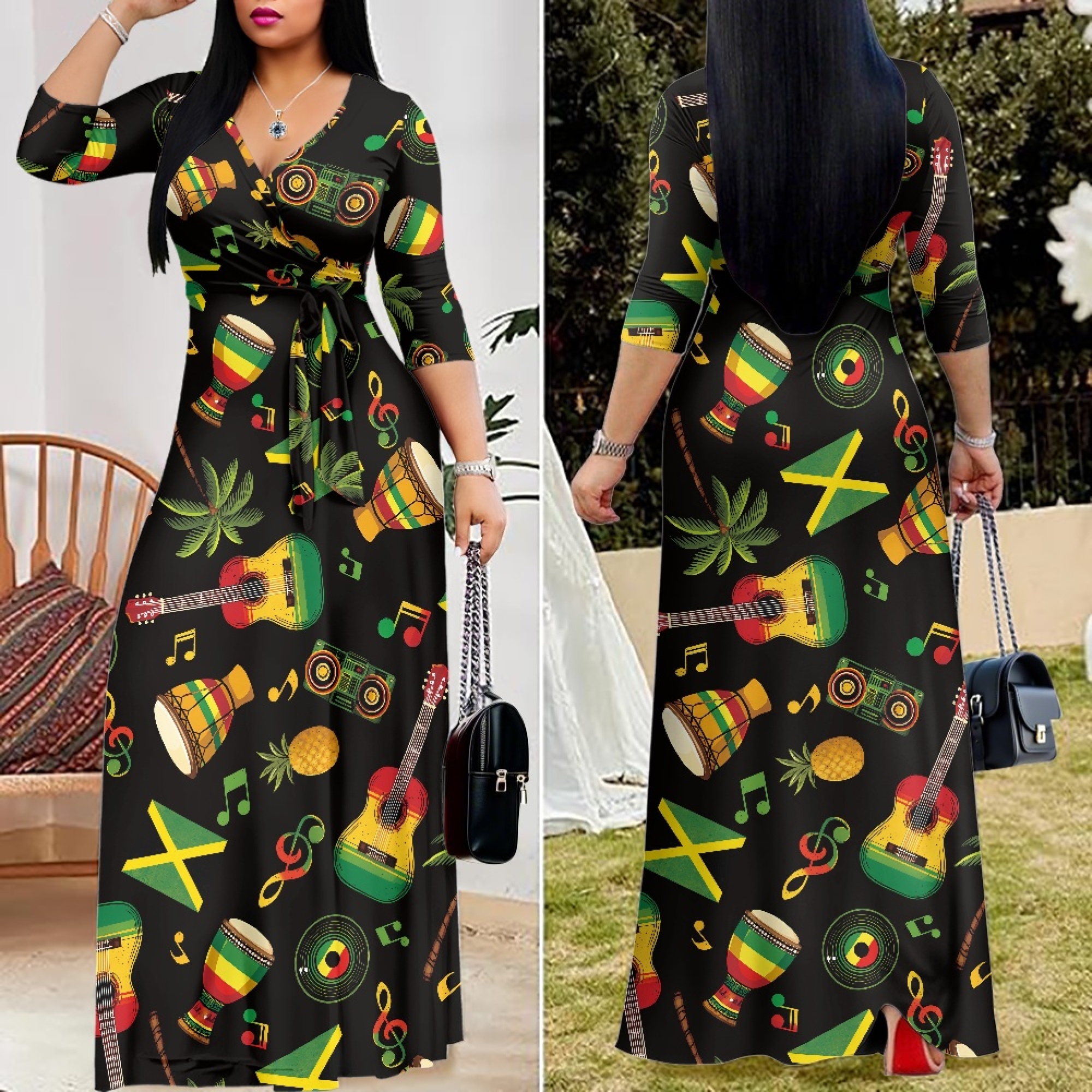 jamaican party dresses Jamaican Reggae Rasta Party Dress