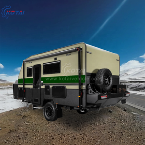 Lujo 15Ft 2 Litera Off Road Travel Trailer Camper Rv Barato China Buena calidad Autocaravana Caravana móvil - Product Image 3