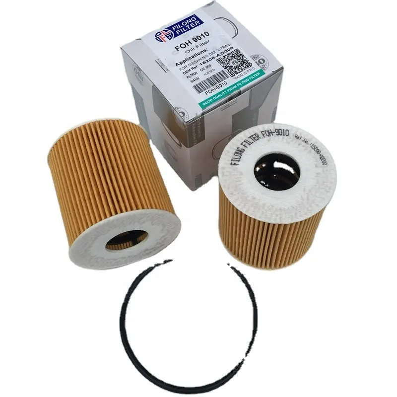 FILONG fabrikant hoge kwaliteit Hot Selling Olie filter FOH-9010 15208-AD200 HU819/1x OX192D OE669 CH9432ECO E23HD81 SH4763