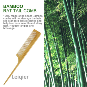 Peine <span class=keywords><strong>de</strong></span> <span class=keywords><strong>Madera</strong></span> con Logotipo Personalizado, Peine <span class=keywords><strong>de</strong></span> Bambú Ecológico para Desenredar el Cabello, Peines <span class=keywords><strong>de</strong></span> Cola <span class=keywords><strong>de</strong></span> Rata con Púa para Estilistas, Herramientas <span class=keywords><strong>de</strong></span> Peluquería - Product Image 2