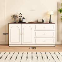 Nouveau buffet de style français, armoire de rangement intégrée pour café et vin, pour cuisine et salon