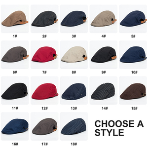 Sombrero ajustable para adultos con diseño de logotipo de impresión personalizado al por mayor, gorro ajustable para restaurante, té de la leche, servicio de comida, gorra de Chef, tipos de <span class=keywords><strong>boinas</strong></span> para hombres - Product Image 4