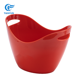 Große Kapazität 8 Liter Kunststoff Bier Wein Eis kübel Getränke wannen mit tragbarem Griff - Product Image 2