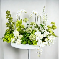 Groothandel Real Touch Kunstbloemen voor looppaden, witte hortensia bloemen, bruidsgang bloemen, bruidsboeket