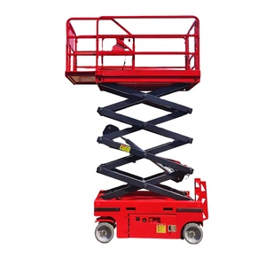 4 मीटर 6 मीटर 8 मीटर 10 मीटर 12 मीटर 14 मीटर गोदाम इलेक्ट्रिक 320 किलोग्राम क्षमता तौबल स्सर लिफ्ट पोर्टेबल हवाई कार्य मंच हाइड्रोलिक कैंची लिफ्ट - Product Image 1