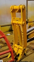 Op maat gemaakte Q355B 0,8-6 ton hydraulische duimklem voor boomgaardwerkzaamheden, landbouwmaterialen, FOB Qingdao