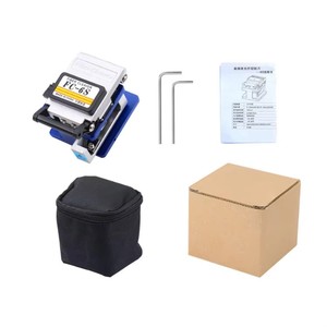 เครื่องตัดไฟเบอร์ออปติก FTTH รุ่น FC-6S สำหรับใช้ในบ้าน พร้อมใบมีดและอุปกรณ์ตัดไฟเบอร์ - Product Image 1
