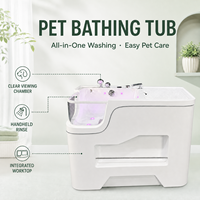 Baignoire Spa Médicale pour Animaux de Compagnie, Évier de Lavage et de Toilettage pour Chiens, Piscine pour Animaux pour Salons de Toilettage et Hôpitaux Vétérinaires