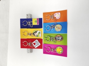 Llaveros Exclusivos de Aleación de Zinc con Logotipo Impreso Digitalmente para Promociones Minoristas y Comodidad Diaria - Product Image 4