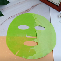 Offre Spéciale – Matière Première pour Masque Facial en Tissu Uni Extensible, Léger, à Forte Adsorption, en Fibre de Lait, Contrôle du Sébum