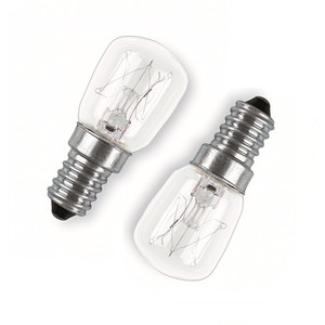 <span class=keywords><strong>Ampoule</strong></span> d'indicateur de lampe de sel en verre clair E14 <span class=keywords><strong>230v</strong></span> <span class=keywords><strong>15W</strong></span> <span class=keywords><strong>ampoule</strong></span> de réfrigérateur ST26 <span class=keywords><strong>ampoule</strong></span> à incandescence de remplacement de lampe de sel - Product Image 4