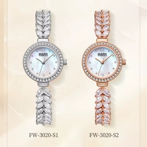 Mark Fairwhale 3020 Women's <b>Watch</b> <b>Diamond</b> Encrusted Luxury Retro Design Simple Fashion Quartz Movement Reloj Mujer - Product Image 5
