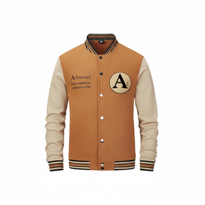 แจ็กเก็ตซาฟารีกันน้ำมีซิปปักคอตั้งสำหรับผู้ชายวินเทจมาตรฐานอบอุ่นสำหรับฤดูใบไม้ร่วง - Product Image 1