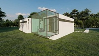 Maison préfabriquée sur mesure haut de gamme-Style de construction de maison en acier préfabriquée moderne