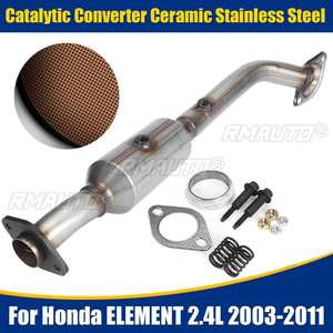 ตัวแปลงไอเสียสแตนเลสสำหรับรถยนต์ฮอนด้า อีลิเมนท์ 2.4L ปี 2003 2004 2005 2006 2007 2008 2009 2010 2011 - Product Image 1