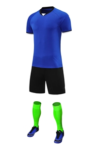 Seragam Sepak Bola Sublimasi OEM Bernapas Cepat Kering Jersey Tim Kustom Jersey Sepak Bola yang Dapat Disesuaikan Jersey Sepak Bola Logo Kustom - Product Image 3