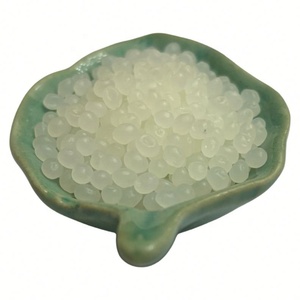 Acide polylactique de granule de Pla de matière première en plastique de PLA pour la boîte de repas avec des certificats de BPI DIN - Product Image 1