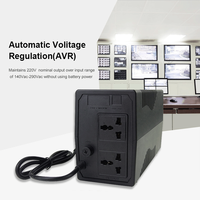 UPS Offline 1000VA 500W Sistem Cadangan Daya Tak Terputus untuk Rumah Kantor Komputer Router Sistem CCTV
