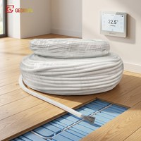 Câble chauffant en fibre de carbone pour la décoration intérieure, système de chauffage au sol infrarouge lointain et pièces détachées