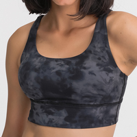 Hauts de gymnastique athlétiques pour femmes femmes soutien-gorge d'entraînement Fitness Pro soutien complet dos croisé soutien-gorge de sport