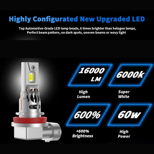 ओएम एचबी 3 9005 कस्टम लोगो कार का नेतृत्व हेडलाइट सुपर उज्ज्वल सफेद पीला 6000k 9012 h8 h11 hb4 9006 h1 h3 ऑटो बल्ब 12 वी फोगलाइट - Product Image 3