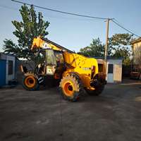 Chariot télescopique JCB 540 de 4 tonnes avec positionneur de fourches hydraulique