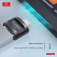 Earldom 3,0 Micro USB 3,0 adaptador OTG convertidor de Metal colorido macho hembra para Smartphones impresora accesorio de computadora