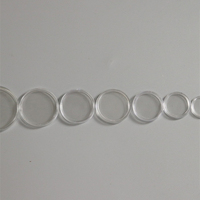 Capsules de pièces de monnaie kangourou en or australien de 1/4 oz Boîte à monnaie ronde en plastique American Silver Eagle