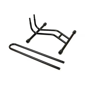Soporte de <span class=keywords><strong>suelo</strong></span> de bicicleta desmontable portátil Nuevo diseño dividido Estante de estacionamiento de bicicleta vertical tipo L - Product Image 5