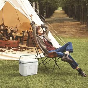 Lightweight Anti Slip Handle 25L Modern Reusable Portable <b>Cooler</b> <b>Box</b> with PP Food-grade Material for Cans and Drinking - Product Image 4
