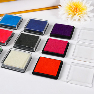 Tampone d'Inchiostro per Artigianato a Base d'Acqua, 15 Colori, per Scrapbooking Fai-da-Te, Creazione di Biglietti e Stamping - Product Image 1