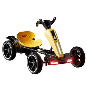 2025 <span class=keywords><strong>Karting</strong></span> plegable para bebés 6V Coche eléctrico para niños 4 ruedas todoterreno Go Kart eléctrico con luz - Product Image 4