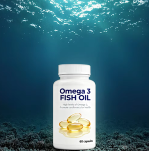 อาหารเสริมน้ำมันปลา OEM/ODM 6000 มก. พร้อม EPA และ DHA โอเมก้า <span class=keywords><strong>3</strong></span> ปราศจาก GMO สำหรับผู้ใหญ่ ช่วยบำรุงสุขภาพสมองและเลือด ไม่เหมาะสำหรับเด็ก - Product Image 4
