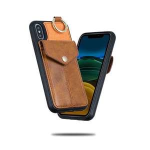 Bolso Vintage <span class=keywords><strong>de</strong></span> la caja del teléfono celular <span class=keywords><strong>monedero</strong></span> con correa ranura para <span class=keywords><strong>tarjeta</strong></span> Handykette - Product Image 2