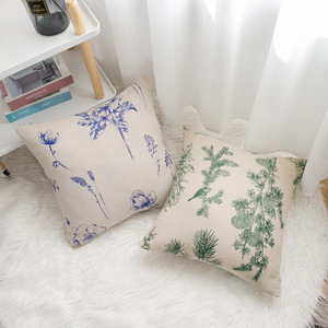 Modern Custom Logo Cotton Pillow <strong>Cover</strong> for Home Hotel or Hospital Use Stitched Technique <strong>Without</strong> Core for Sofa or <strong>Cushion</strong> - Product Image 5
