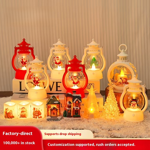 Lumières décoratives du Nouvel An, pendentifs pour sapin de Noël et veilleuses, ornements de bureau élégants pour la mise en scène de fête - Product Image 2