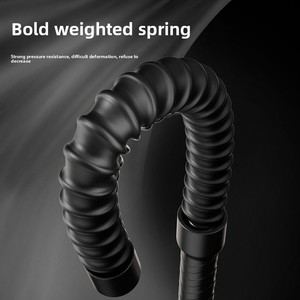 Corde de combat multifonctionnelle sans fil en acier à ressort, grande corde de lancer pour fitness, entraînement physique et sport pour hommes à domicile - Product Image 3